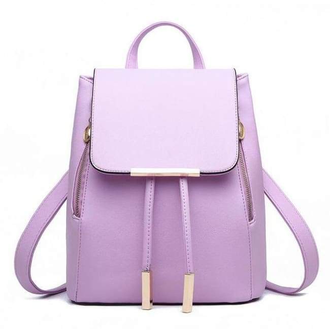 Cassidy Lux Backpack Purple Bags