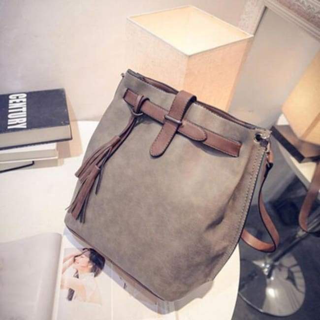 Corinne Bag Gray Bags