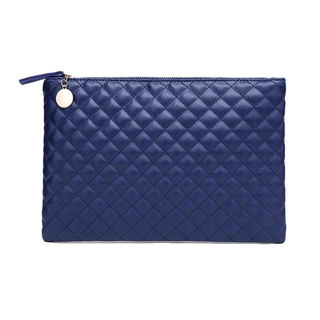 Metropolitan Clutch Navy Blue Owls & Turtles Bags